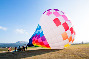 気球搭乗体験 写真